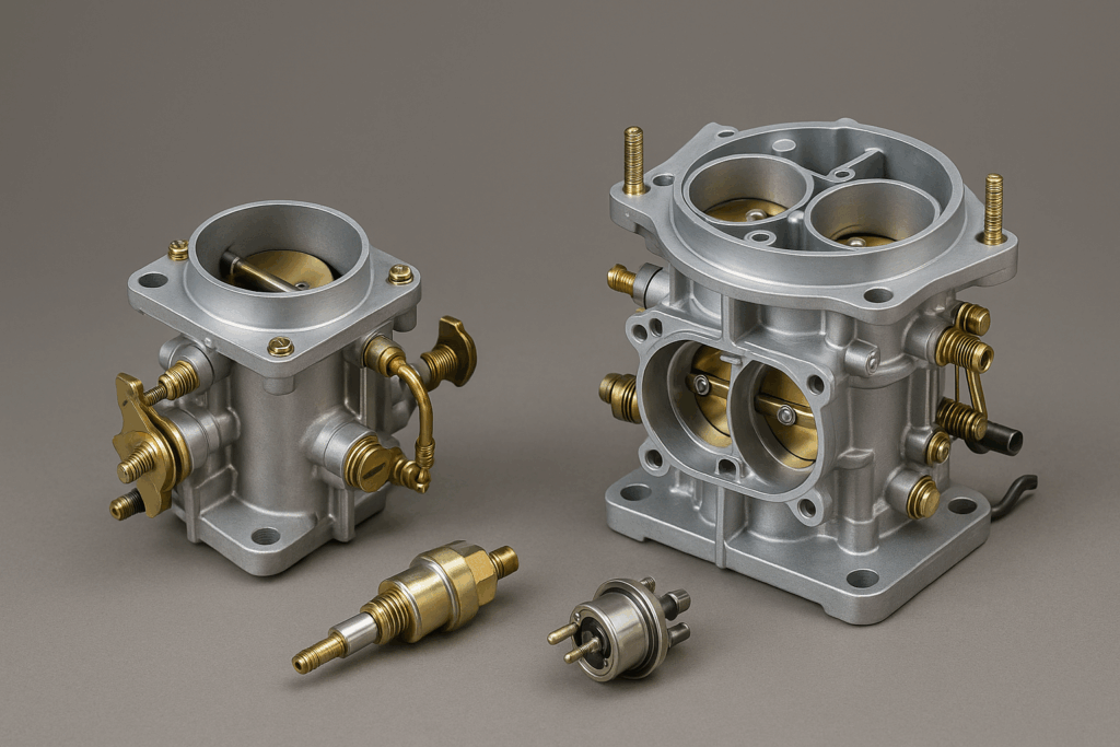 Réglage et nettoyage de carburateur de voiture ancienne