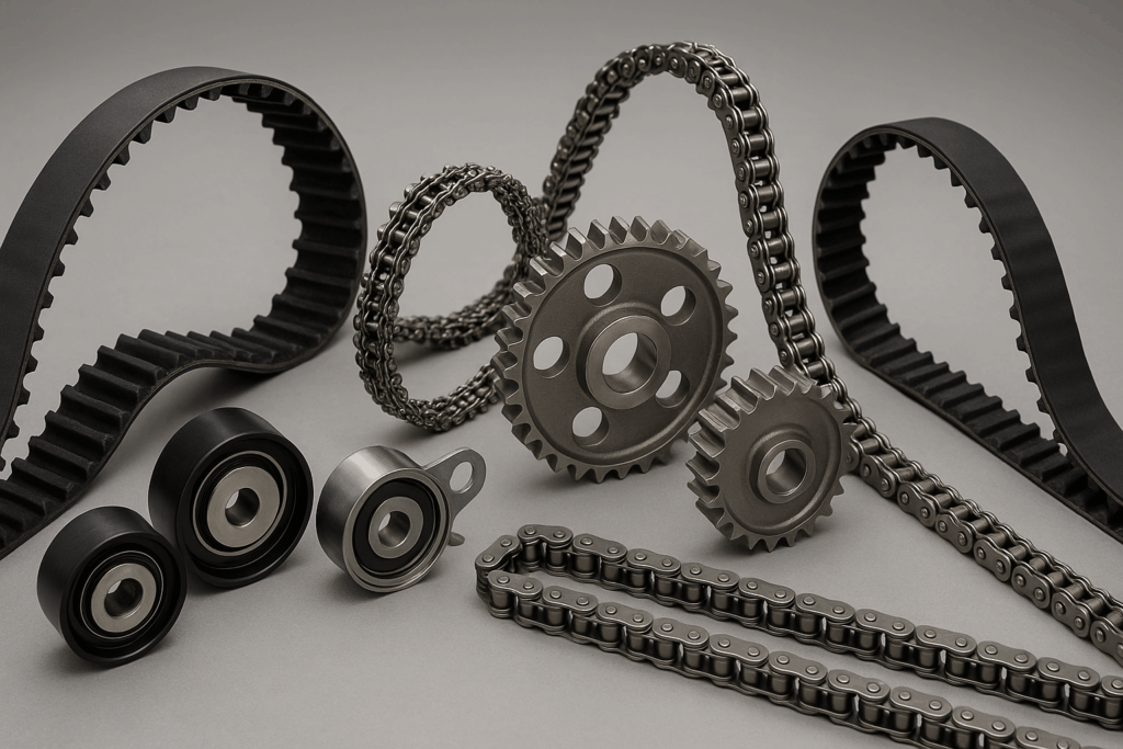 Remplacement de courroies de distribution ou accessoires