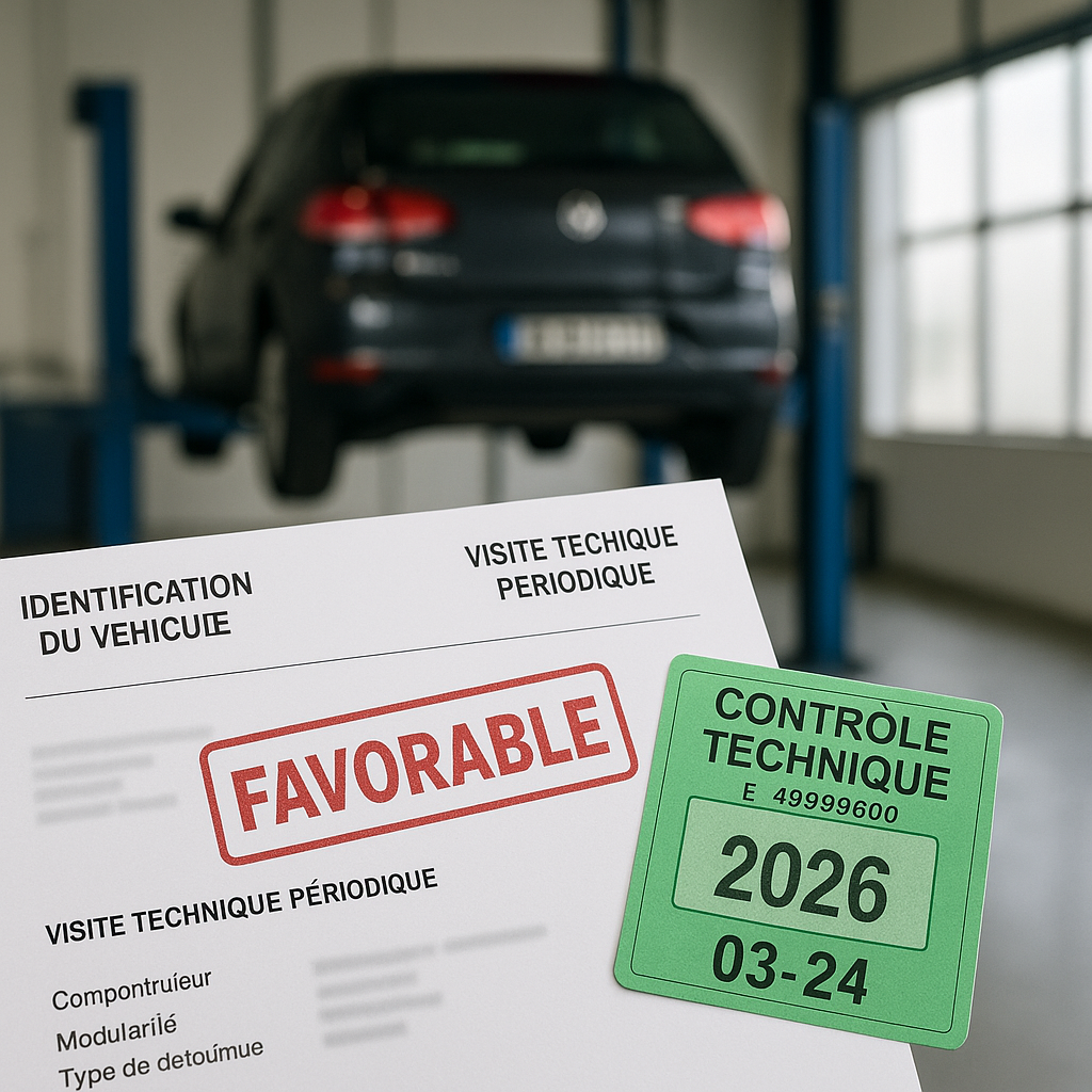 Préparation et pré-contrôle avant le passage au contrôle technique automobile de votre auto.